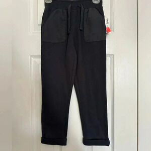 NWT Old Navy - Navy Blue Fleece-Lined cargo style knit pants. 5T